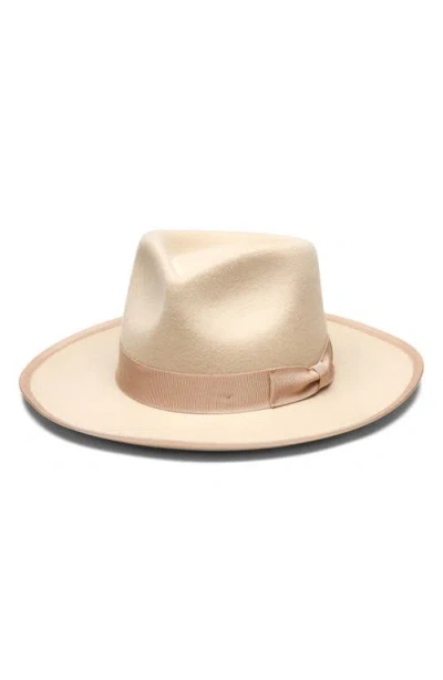Wyeth Soft Brim Fedora In Neutral