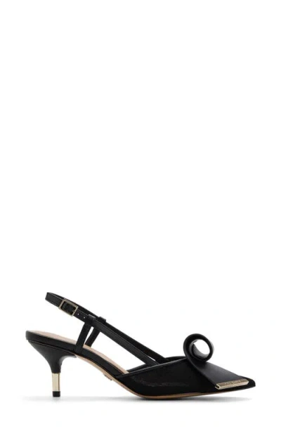 Ted Baker Romy Pointed Toe Slingback Pump In Black