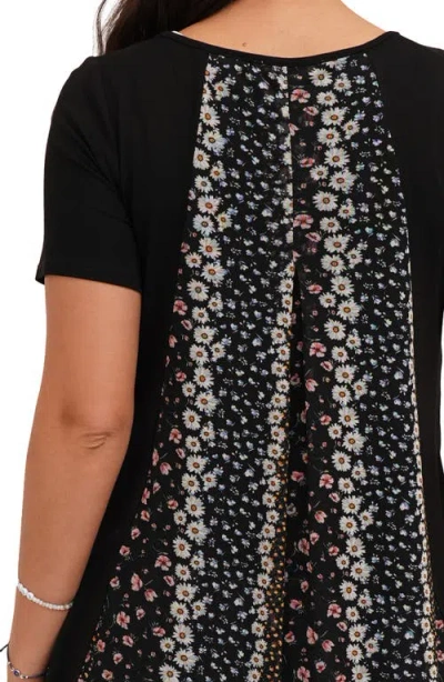 Cyrus Print Mesh Back T-shirt