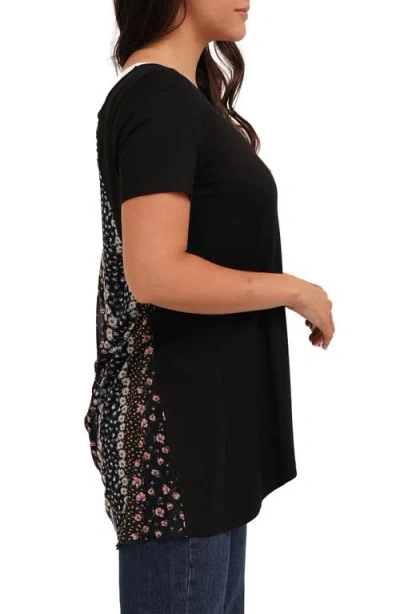 Cyrus Print Mesh Back T-shirt