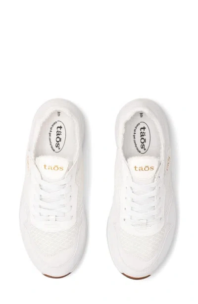 Taos Direction Sneaker In White