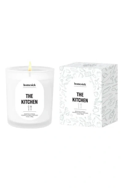 Homesick The Kitchen Candle In White