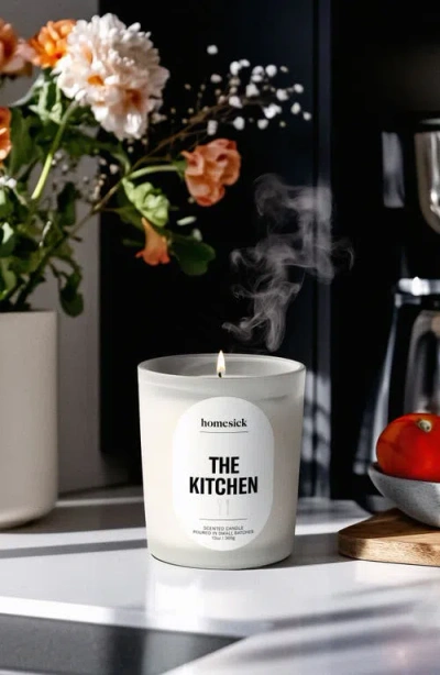Homesick The Kitchen Candle In White