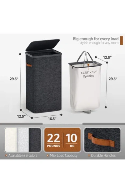Sorbus Laundry Basket In Black