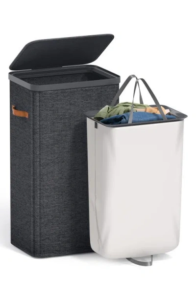 Sorbus Laundry Basket In Black