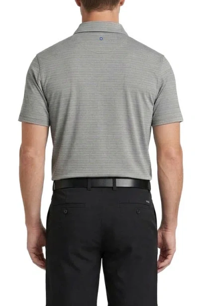 Ben Sherman Texture Stripe Performance Polo In Multi