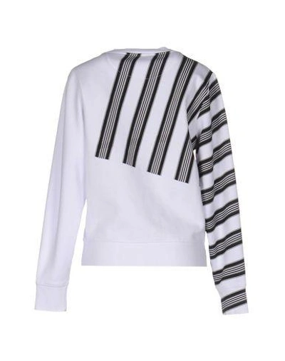 Shop Acne Studios Sweatshirts In White
