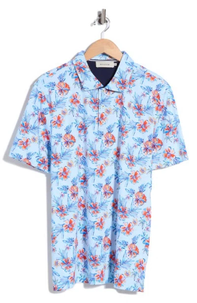 Bugatchi Pima Cotton Polo In Multi