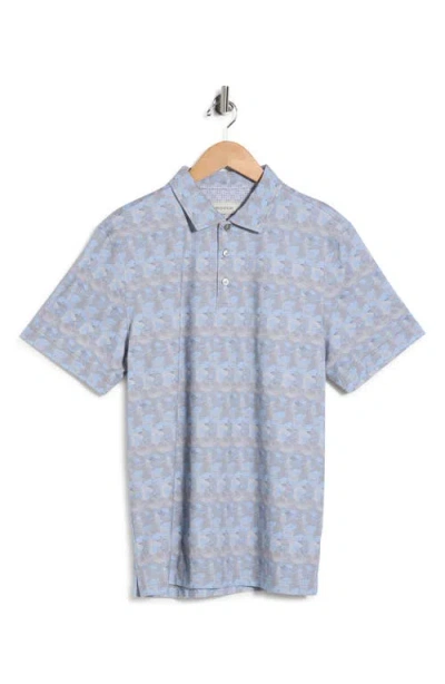 Bugatchi Cotton Knit Polo In Multi