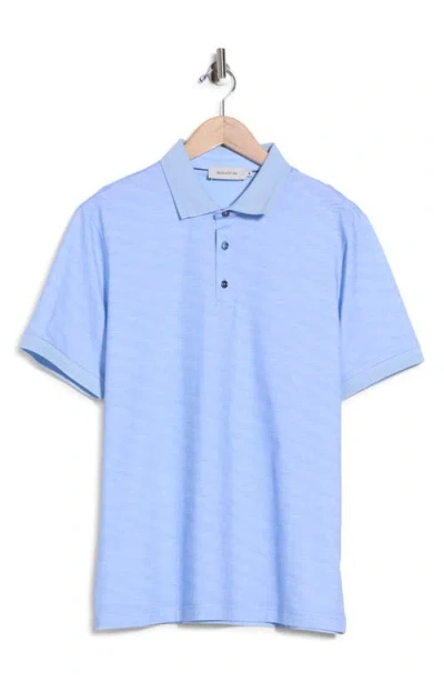 Bugatchi Short Sleeve Knit Polo In Multi