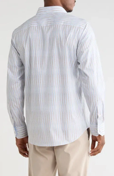 Bugatchi Woven Button Up Shirt In Multi