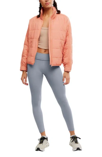 Free People Fp Movement Pippa Packable Puffer Jacket In Pink