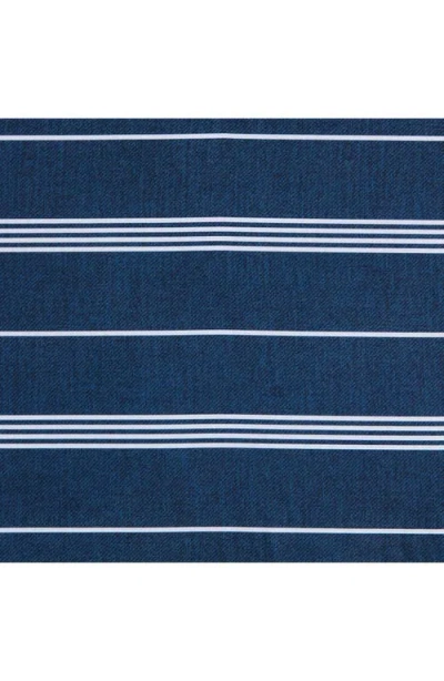 Nautica Mariners Line Microfiber Comforter Set In Blue