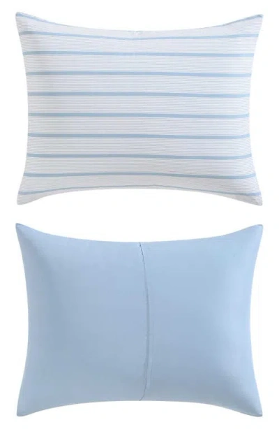 Nautica Chambray Waves Microfiber Comforter Set