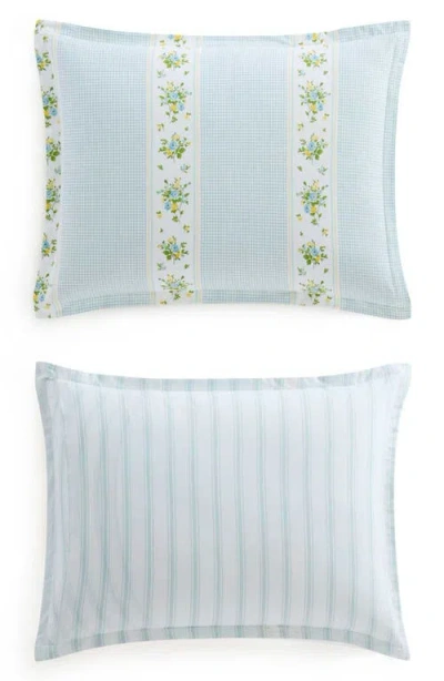 Martha Stewart Annabelle Stripe Cotton Comforter Set