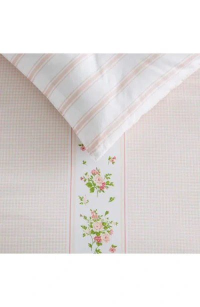 Martha Stewart Annabelle Stripe Cotton Reversible Comforter Set