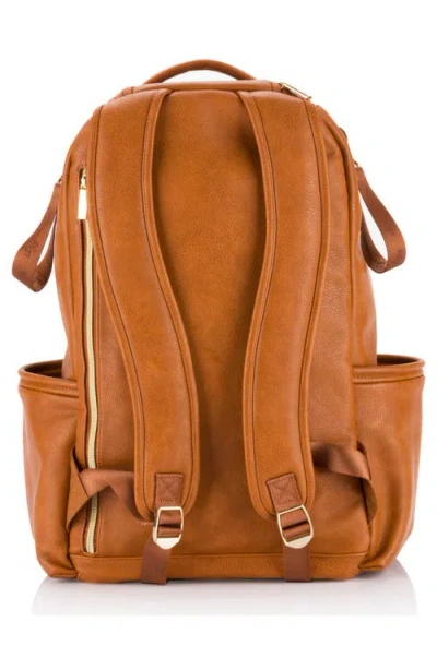 Itzy Ritzy Boss Plus Diaper Backpack In Brown