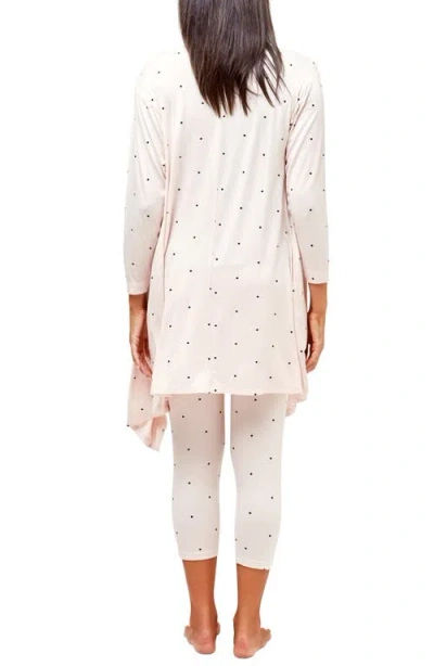 Nom Maternity Second Skin Maternity Robe In White