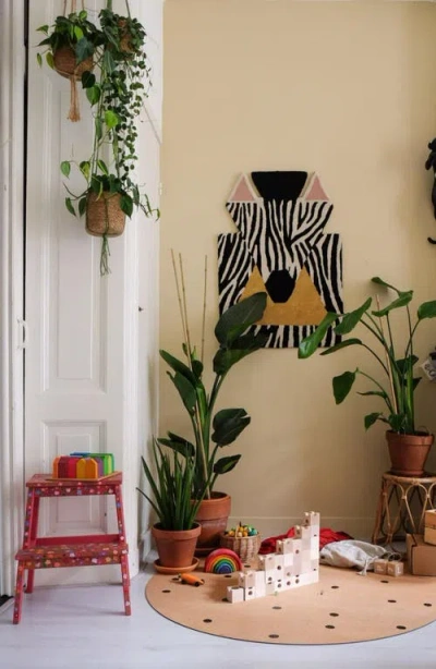 Eo Play Wool Zebra Rug In Multi
