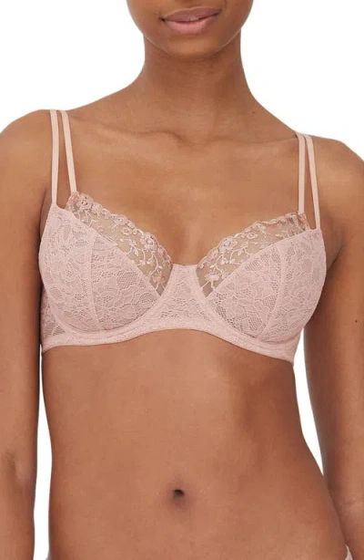 Skarlett Blue Paradise Full Coverage Underwire Bra In Pink