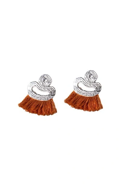 Cog Sonia Tassel Earrings In Multi