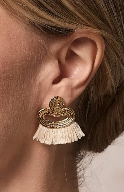 Cog Sonia Tassel Earrings In Multi