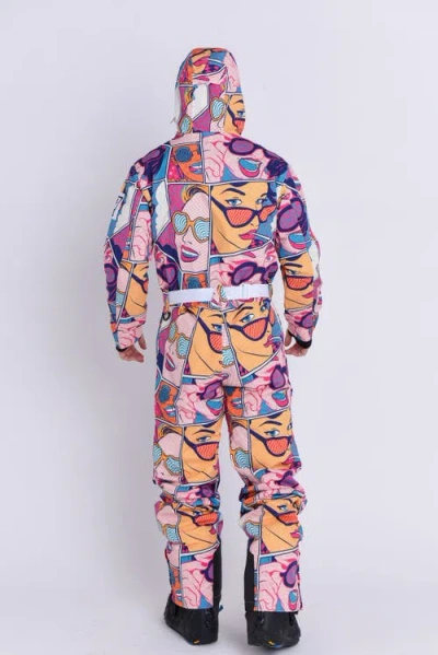 Oosc Comic Book Candy Ski Suit In Multi