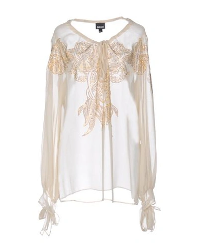 Just Cavalli Blouse In Ivory