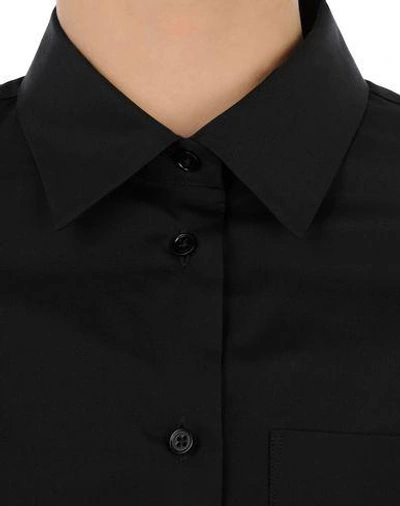 Shop Jil Sander Solid Color Shirts & Blouses In Black