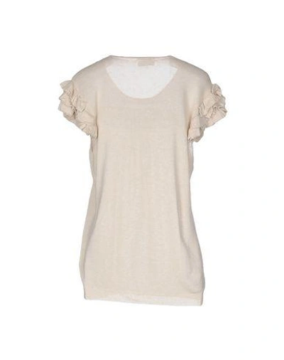Shop Red Valentino Sweaters In Beige