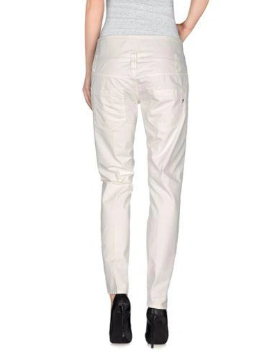 Shop Dondup Casual Pants In White