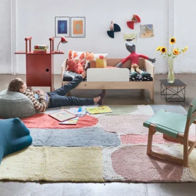 Lorena Canals Woolable Rug Abstract In Multi