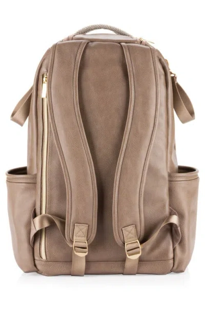 Itzy Ritzy Boss Plus Diaper Backpack In Brown