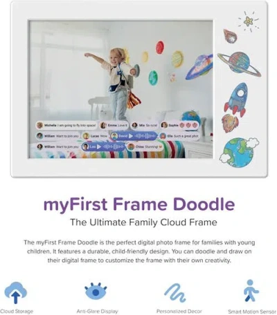 Myfirst Frame Doodle In White