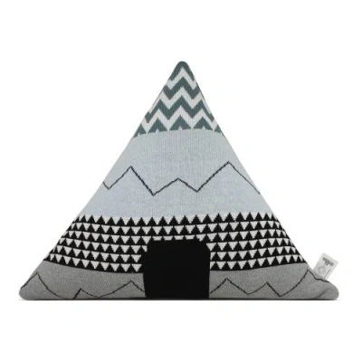 Rian Tricot Triangle Pillow In Multi