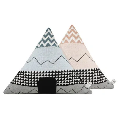 Rian Tricot Triangle Pillow In Multi