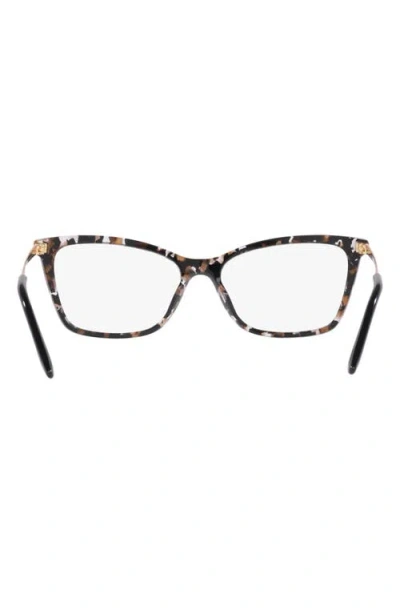 Dolce & Gabbana Dolce&gabbana 54mm Rectangular Optical Glasses In Multi