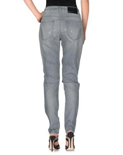 Shop Pierre Balmain Denim Pants In Grey