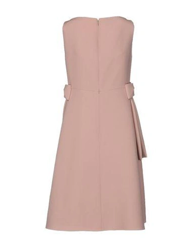 Shop Valentino Knee-length Dresses In Pink
