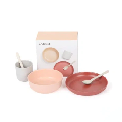 Ekobo Kids Dinner Set In Multi