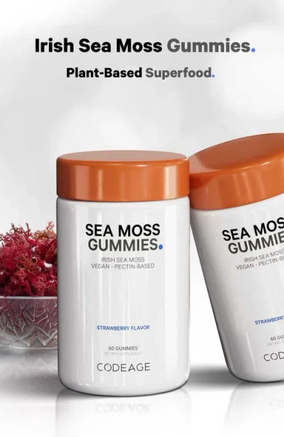 Codeage Irish Sea Moss Gummies Supplement In White