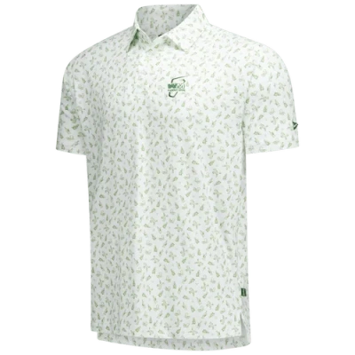 Breezy Golf White Wm Phoenix Open Caddy Creatures Polo In White