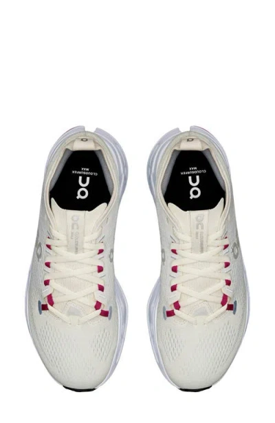 On Cloudsurfer Max Running Sneaker In White