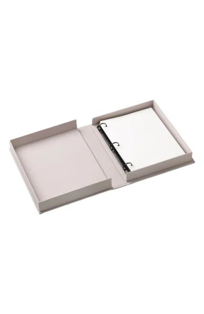 Printworks Embroidered Dog-motif Photo Album In Neutral