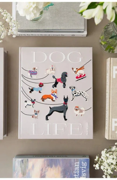 Printworks Embroidered Dog-motif Photo Album In Neutral