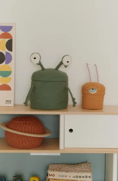 Lorena Canals Alien Ploot Basket In Orange