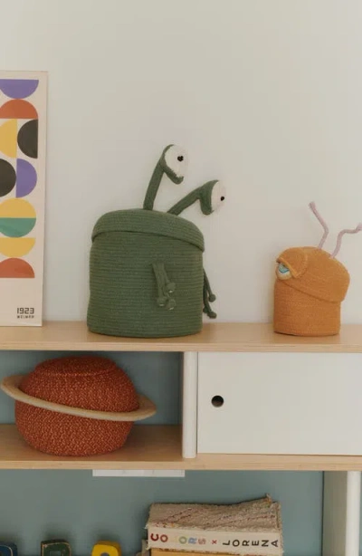Lorena Canals Alien Ploot Basket In Orange