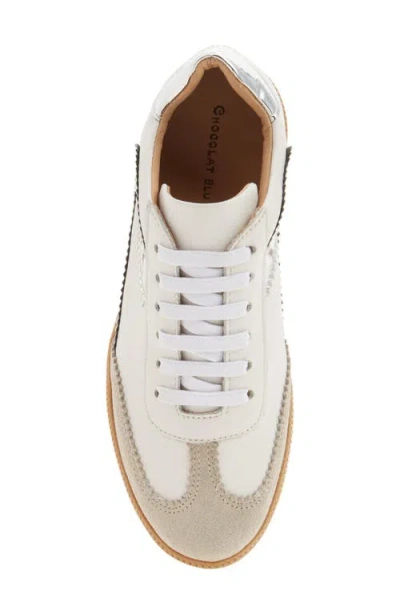 Chocolat Blu Vassa Sneaker In White