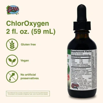Trace Minerals Chloroxygen Chlorophyll Concentrate In Multi