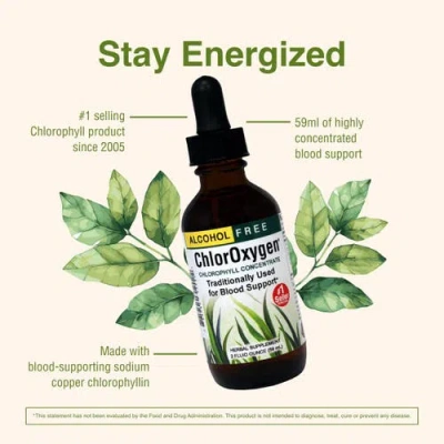 Trace Minerals Chloroxygen Chlorophyll Concentrate In Multi